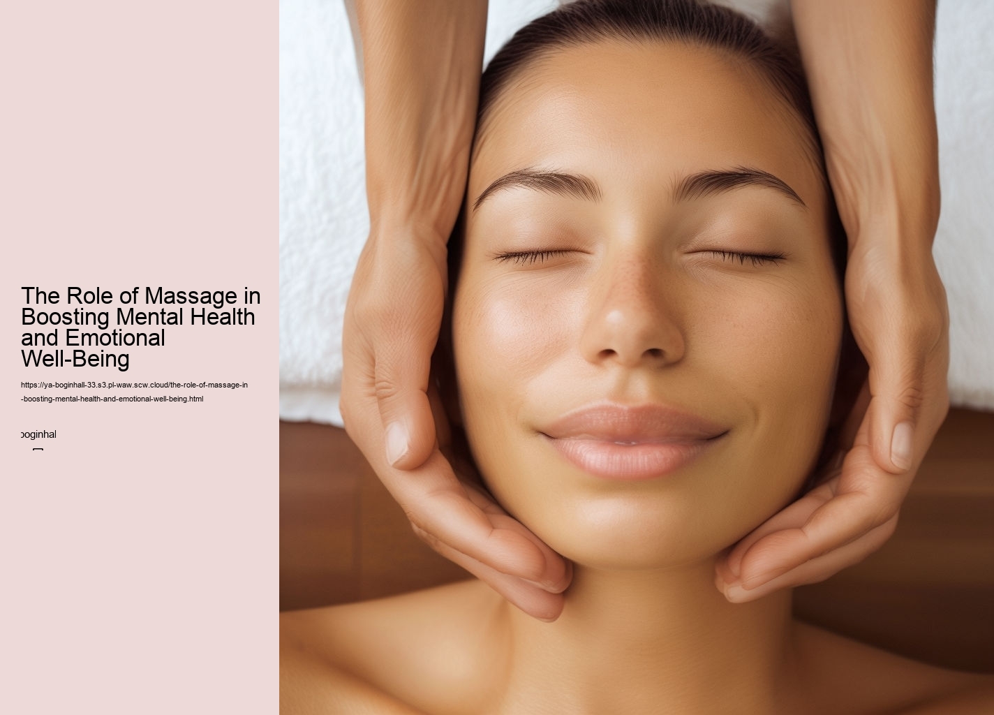 The Role of Massage in Boosting Mental Health and Emotional Well-Being